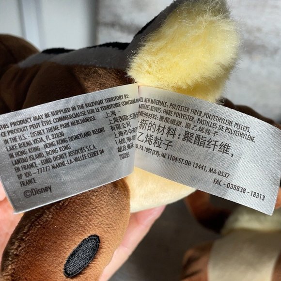 Lot of 2 Disney World Chip And Dale Plush Toy Stuffed Animal Beanie Chip… - Picture 10 of 11